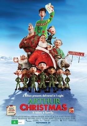 Arthur Christmas (2011) ของขวัญจานด่วน ป่วนคริสต์มาส