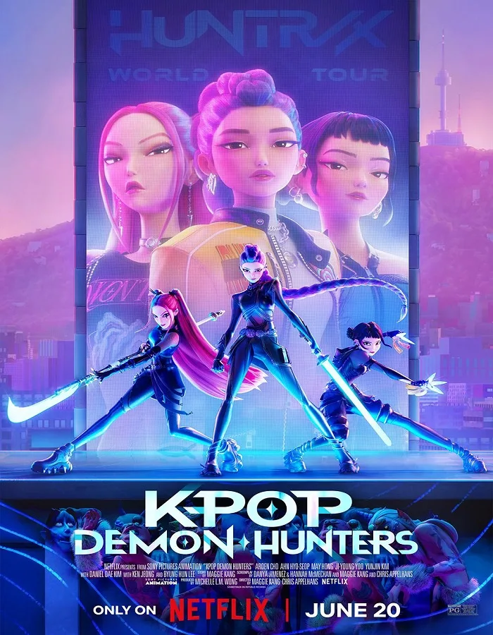 KPop Demon Hunters (2025) เกิร์ลกรุ๊ปนักล่าปีศาจ